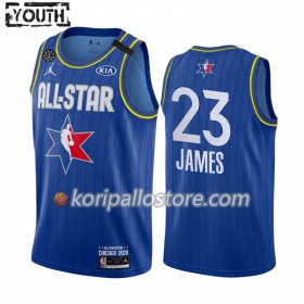 Los Angeles Lakers LeBron James 23 2020 All-Star Jordan Brand Sininen Lasten Pelipaidat Swingman